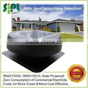 SUNNY FAN 18 Watt Ventilation Use Roof Surface Mounted Solar Panel Powered Residential Air Exhaust Fan thumbnail-4