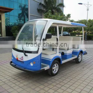 Cheap 11 Seater Electronic Tour Passenger Bus Best Tourist Car thumbnail-1