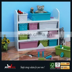 OEM Acceptable Low MOQ E1 MDF Children Storage Baskets thumbnail-1
