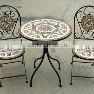 Deluxe Mosaic Bistro Set thumbnail-1