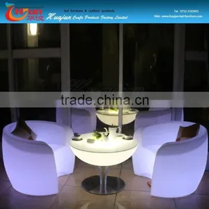 Led Light Chair, Led Plastic Chair With Colorful Light thumbnail-1