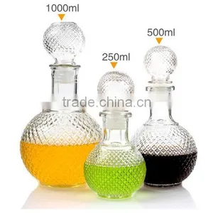 Big White Wine Glass Bottle Grape Wine Glass Bottle With Lid Cheap Glass Bottle thumbnail-1