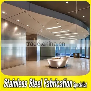 PVD Color Coating Stainless Steel Art Decor Metal Facade Cladding thumbnail-5