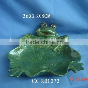 Ceramic Birdbath-porcelain Bird Feeder thumbnail-1