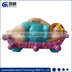 Girls Lock Box Sex Sculpture Fat Woman Figurine thumbnail-1