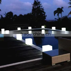 Outdoor Solar Illuminated LED Cube Chair With Rechargeable Battery With 20cm, 35cm, 40cm, 43cm, 50cm thumbnail-5