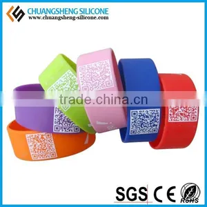 Environmental Protection Pure Silicone Bracelet for Party/wedding/anniversary thumbnail-1