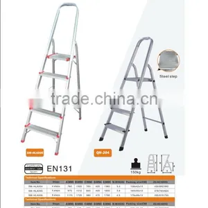 Steel Step Aluminum Ladder thumbnail-1
