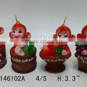 2016 New Year Gift Monkey Shape Candle thumbnail-3