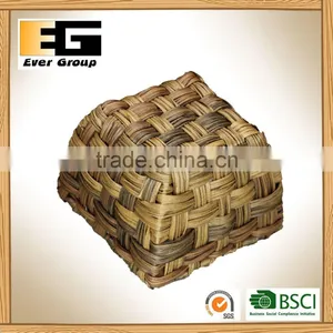 Imitation Water Hyacinth Square Box Flowerpot Hand Woven Garden Planter thumbnail-4