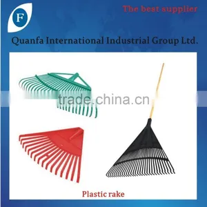 26 Tine Plastic Rake Gardens thumbnail-1