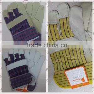 DDSAFETY Cheap Hot Sale Leather Golf Glove Safety Glove thumbnail-2