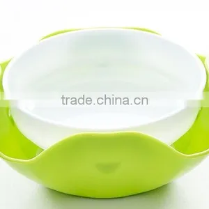 Household Multifunction 2 in 1 Plastic Food Tray / Dry Fruit Tray thumbnail-1