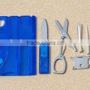 Promotional Multi Purpose Pocket Tools Card With LED Light thumbnail-1