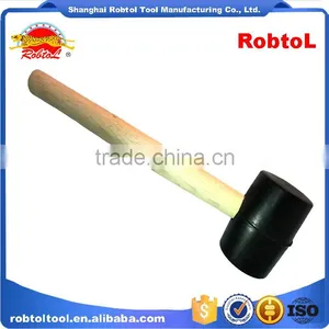 8oz Rubber Hammer Double Face Two Way Mallet Plastic Nylon Head thumbnail-4