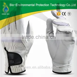Premium Cabretta Leather Manufacturer& Export White Men's Golf Glove thumbnail-4
