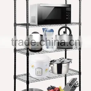 Hot Sale!! EU and USA Fashionable Model and Classic 6 Layer Wire Shelving thumbnail-2