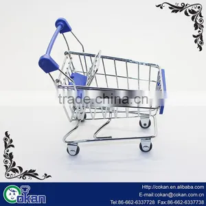 Funny Keranjang Barang / Food Basket/ Storage Holders Shopping Trolley Shape CK-KT617 thumbnail-2