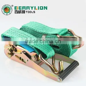 Berrylion Tools Polyester Car Lashing Belt for 3T Cargo thumbnail-5