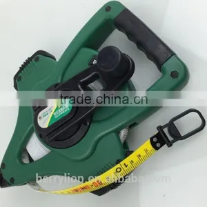 Berrylion Plastic Fiber Measuring Tapes 30Meters ABS+TPR Cover Measuring Tapes thumbnail-5