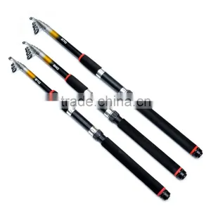 Telescopic 2.1/ 2.4/2.7M Portable Glass Fiber Carp Fishing Rod Pod Ultra Light Spinning Fishing Pole for Outdoor Sports thumbnail-1