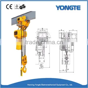 0.3t-5t Overhead Crane Hoist With Electric Trolley thumbnail-1