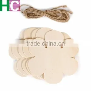 DIY Wooden Flower Shapes Pennant Banner thumbnail-1