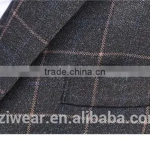 BOY'S TR CHECKED SUITS- JACKET&PANTS&VEST thumbnail-5