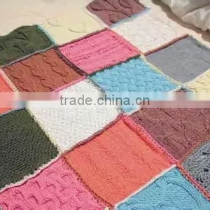 Knitted Baby Blanket or Lap Blanket thumbnail-1