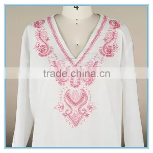 New Design Custom t Shirt Sweatshirts Office Lady Shirt With High Quality thumbnail-2