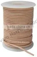 Brown Color Round Leather Cord For Jewelry thumbnail-1
