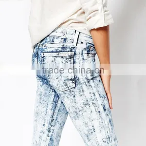 Skinny Fashion Tight Slim Ladies Jeans Top Design Wholesale thumbnail-3