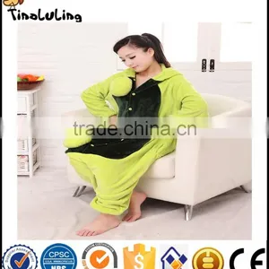 2017 New Flannel Pea Piece Pajamas Wholesale Cheap Flannel Pajamas thumbnail-1