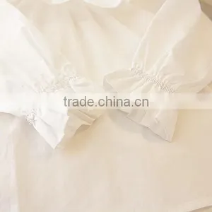 0-3 Years 2017 Wholesale Cotton Summer White Baby Blouses thumbnail-6