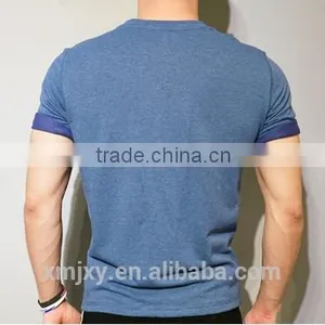 Wholesales O-neck Man's T-shirts Simple Design for Sport thumbnail-2