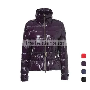 Custom 2017 Latest Fashion Western Ladies Winter Duck Down Feather Women Jackets thumbnail-5