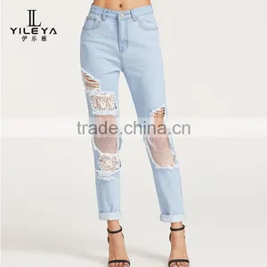 Colombian Leggings Jeans Pants Factory,summer Pants Trousers High Waist thumbnail-3