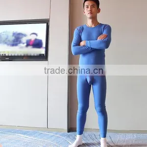 Spandex & Cotton Men Thermal Underwear Sets Different Size for Choice & Regular & Thermal Solid More Colors for Choice 51525 thumbnail-1