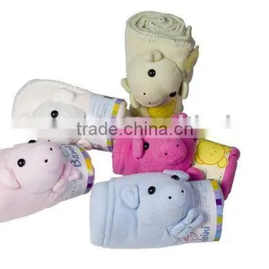 Baby Pig Blanket/large Fleece Blankets/baby Blankets/embroidered Fleece Blanket thumbnail-1