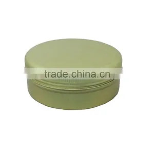 R1839H Gold Small Round Spice Tin Box for Sale thumbnail-2