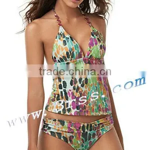 Hot Sale Ladies Sexy Tankini Swimwear thumbnail-1