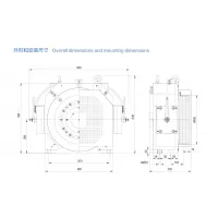 Gearless Traction Motor for MR and MRL Elevator thumbnail-2