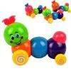 Toys 002：Cute Baby Funny Kids Colorful Inchworm Twist Forward Movement Toy Hot thumbnail-1