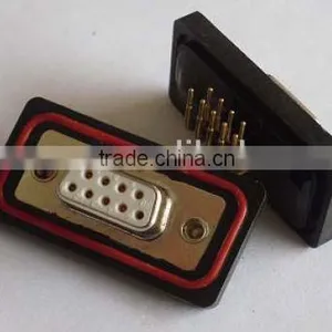 D-SUB 9P/HD15P Female PCB Type Panel Mounting Waterproof Connector thumbnail-1