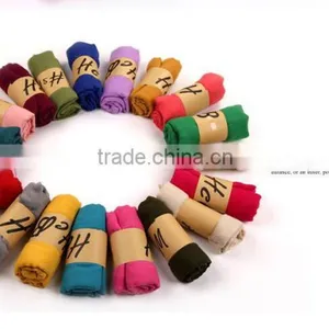 Solid Polyester Many Colors Scarf 180*85cm Scarf thumbnail-2