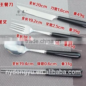 Pink Porcelain Handle Stainless Steel Knife Fork Spoon Tableware/daoq Fork Knife Spoon Cultery /fancy Dining Tableware thumbnail-5
