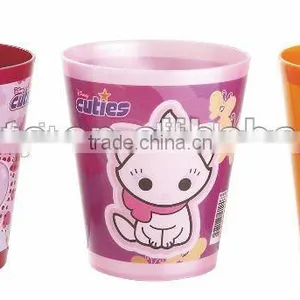 Novelty Plastic Kids Coffee Drinking Cups With Handle thumbnail-5