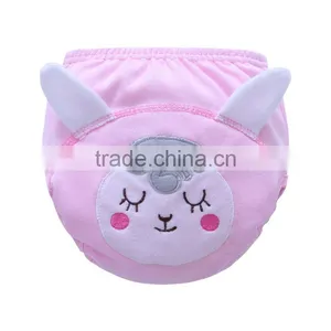 2017 New Design Animal Pattern 3 Layers Waterproof 100%cotton Baby Diaper thumbnail-3