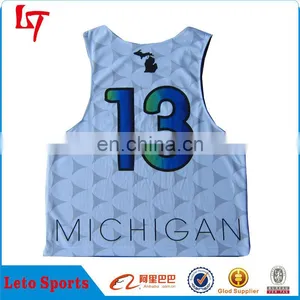 Wholesale Custom Youth Lacrosse Reversible Jerseys/Lacrosse Mesh Wholesalers thumbnail-2