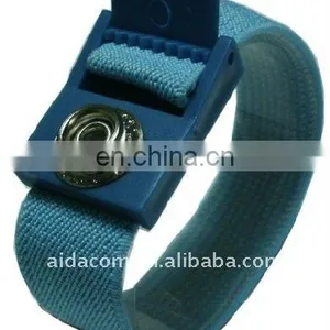 16pcs Conductive Fiber in Wrist Band,Excellent ESD Performance,ESD Fabric Wrist Strap thumbnail-1